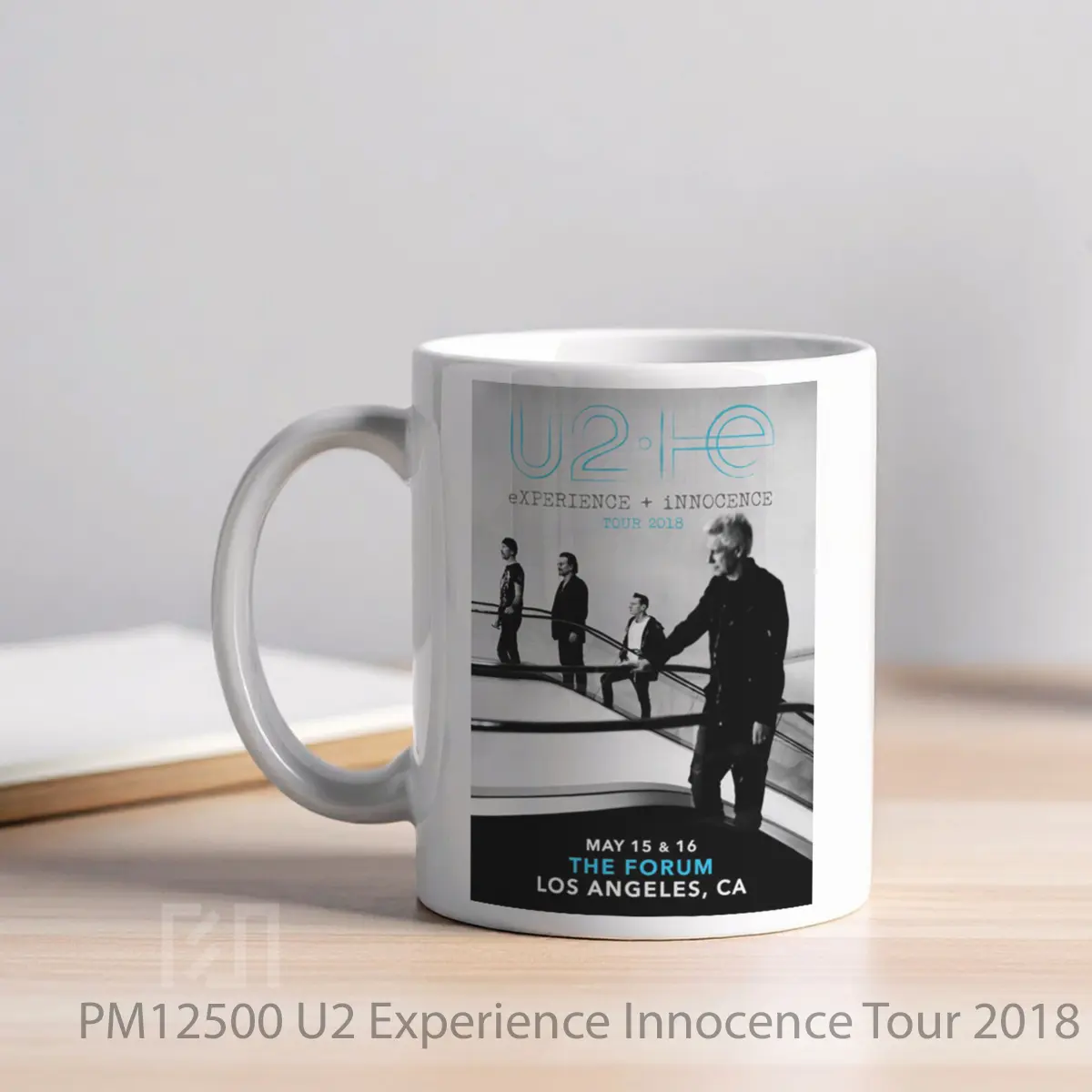 Mug U2 Experience Innocence Tour 2018 Los Angeles MPM12500 - All-side / Desain