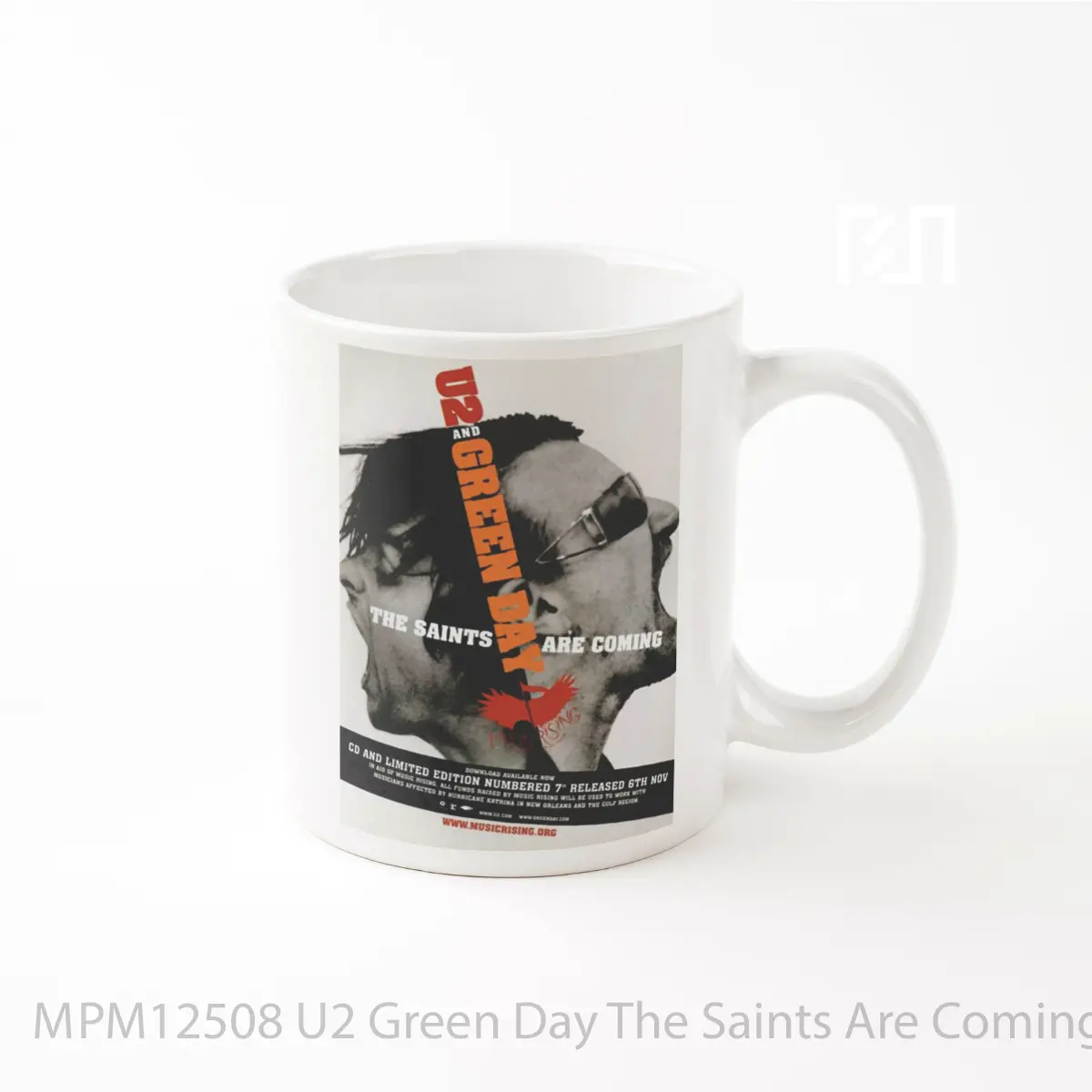 Mug U2 Green Day The Saints Are Coming Print MPM12508