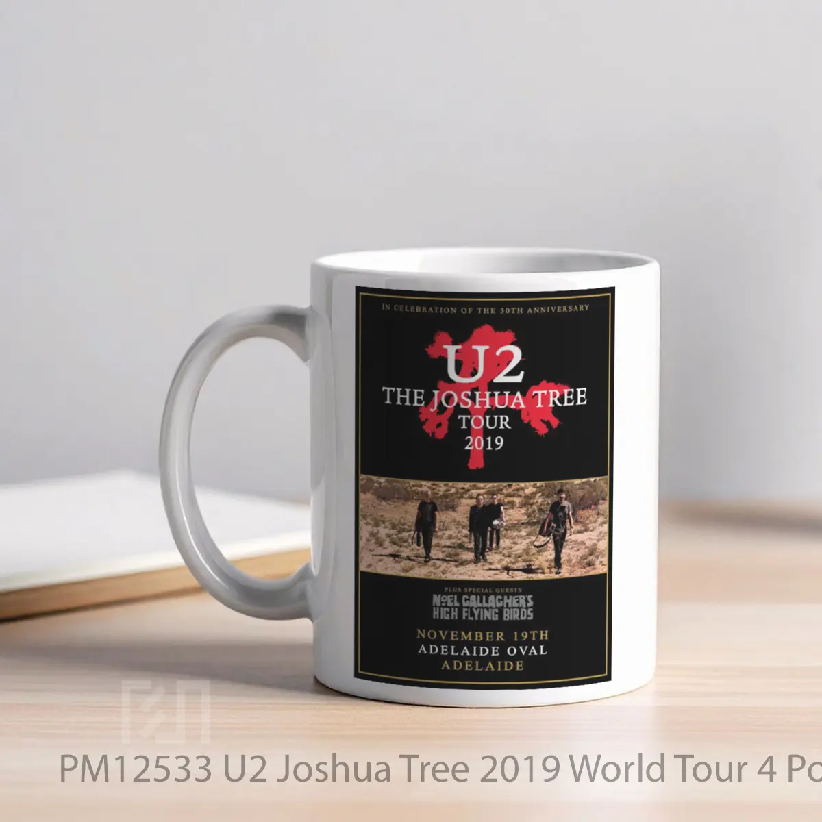 Mug U2 Joshua Tree 2019 World Tour 4 MPM12533 - All-side / Desain