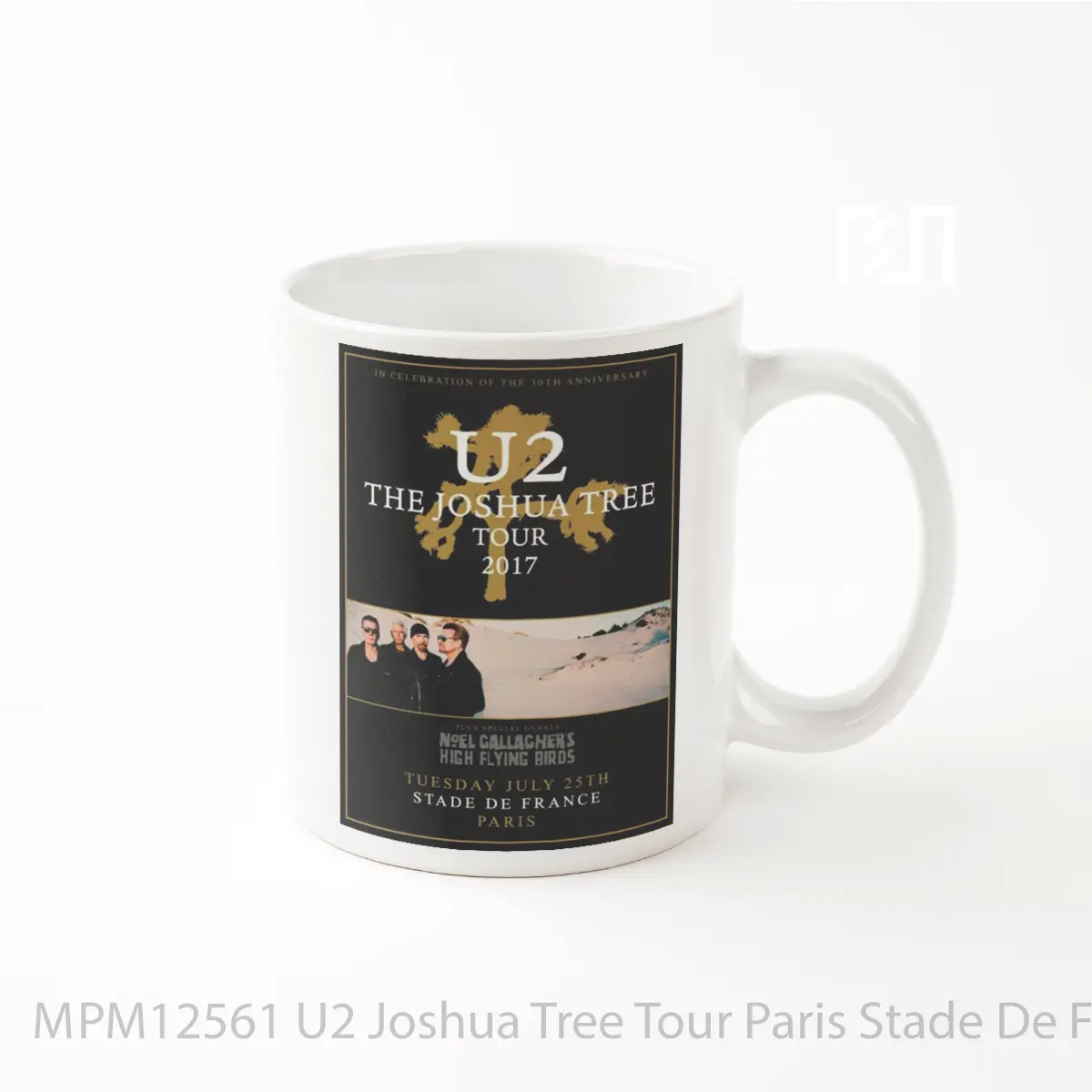 Mug U2 Joshua Tree Tour Paris Stade De France July 1 MPM12561