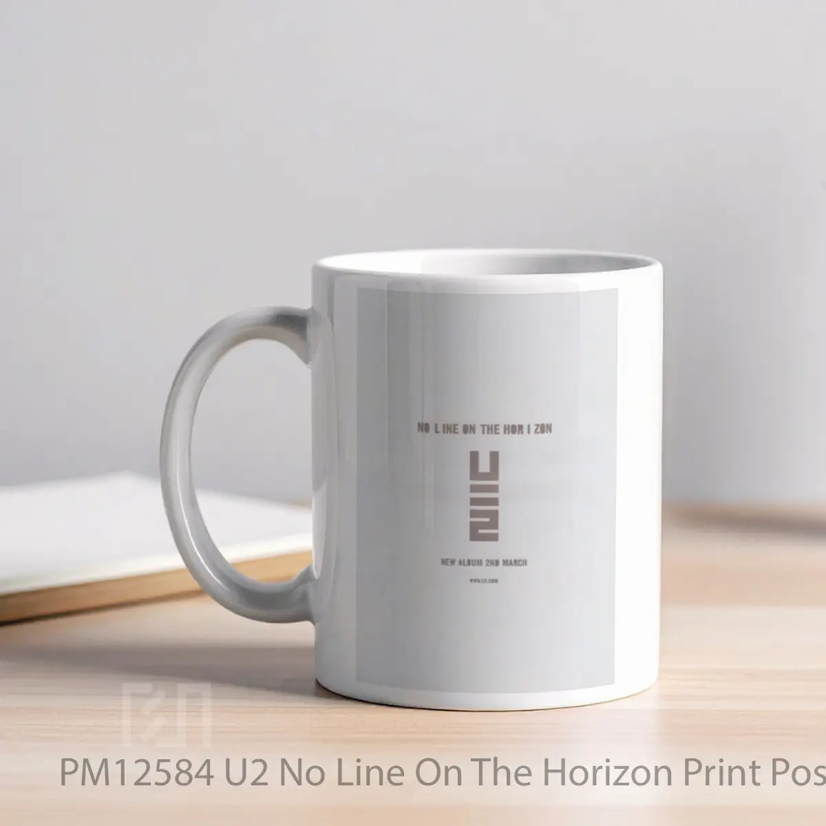 Mug U2 No Line On The Horizon Print MPM12584 - All-side / Desain