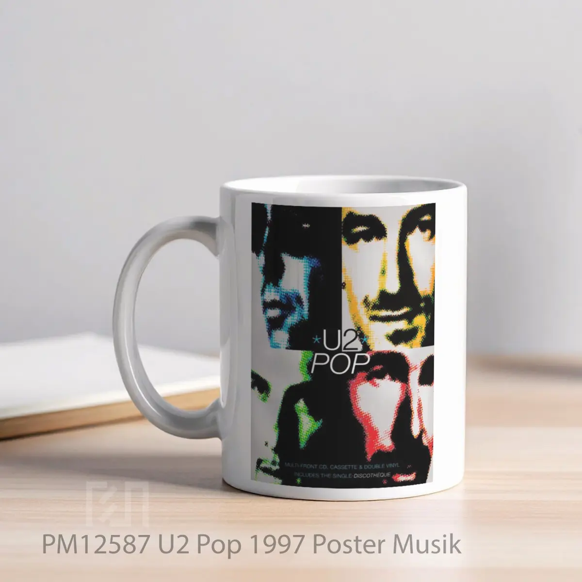 Mug U2 Pop 1997 MPM12587 - All-side / Desain