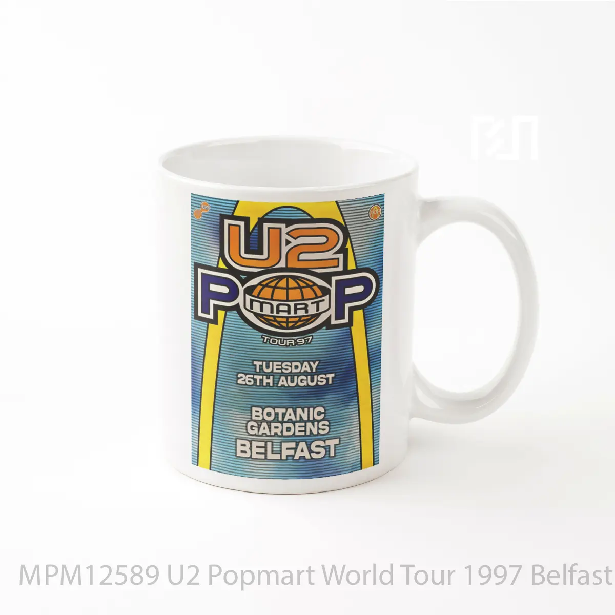 Mug U2 Popmart World Tour 1997 Belfast MPM12589