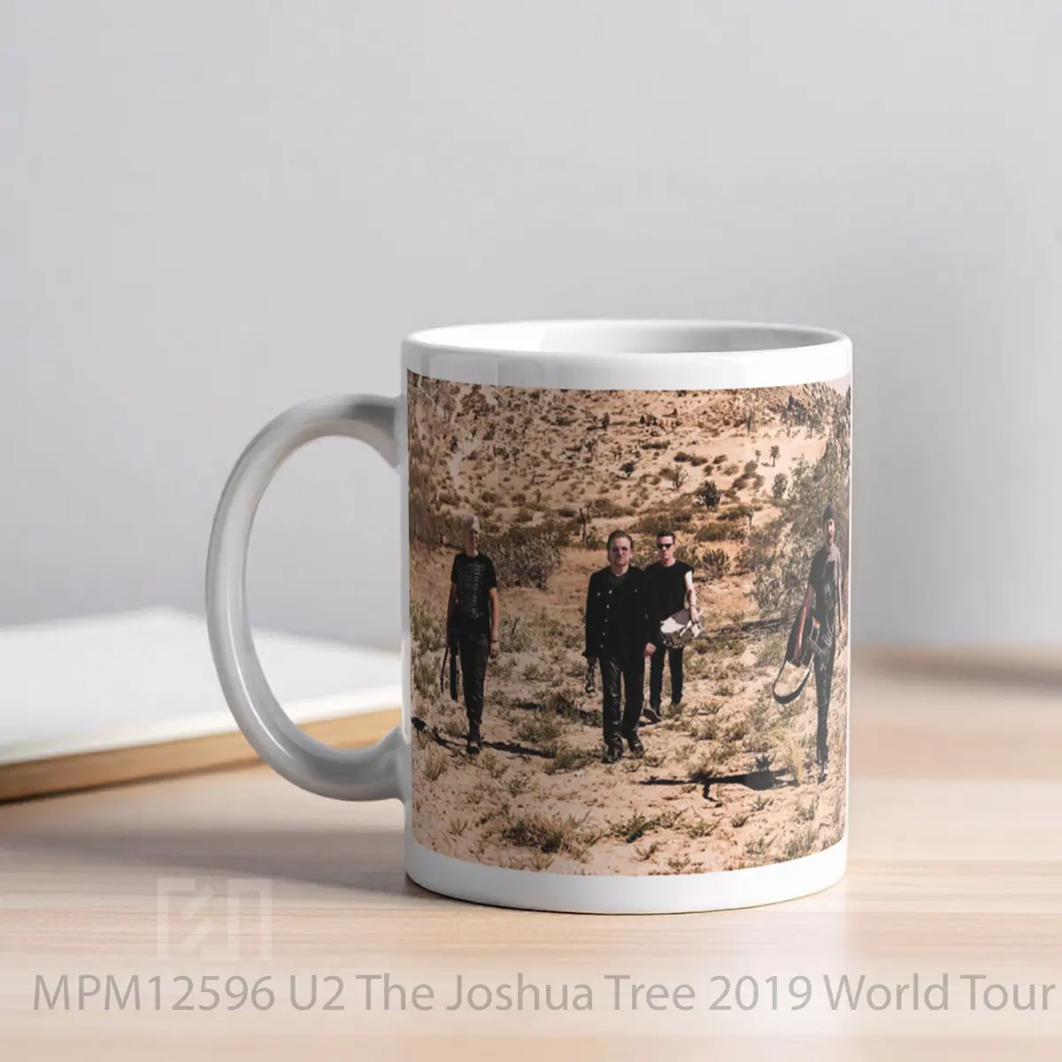 Mug U2 The Joshua Tree 2019 World Tour Promotional Photo Oceania Asia Tour MPM12596 - All-side / Desain