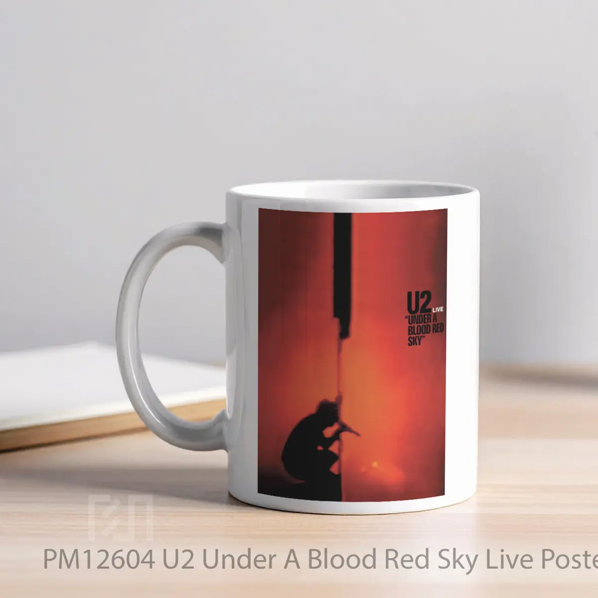 Mug U2 Under A Blood Red Sky Live MPM12604 - All-side / Desain
