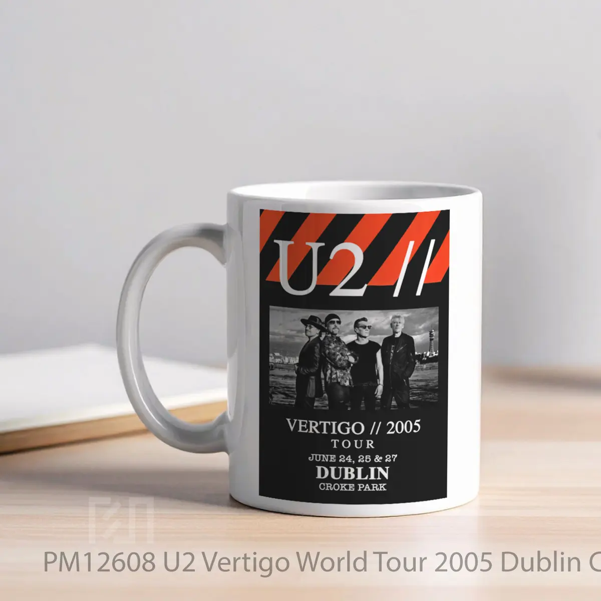 Mug U2 Vertigo World Tour 2005 Dublin Croke Park MPM12608 - All-side / Desain