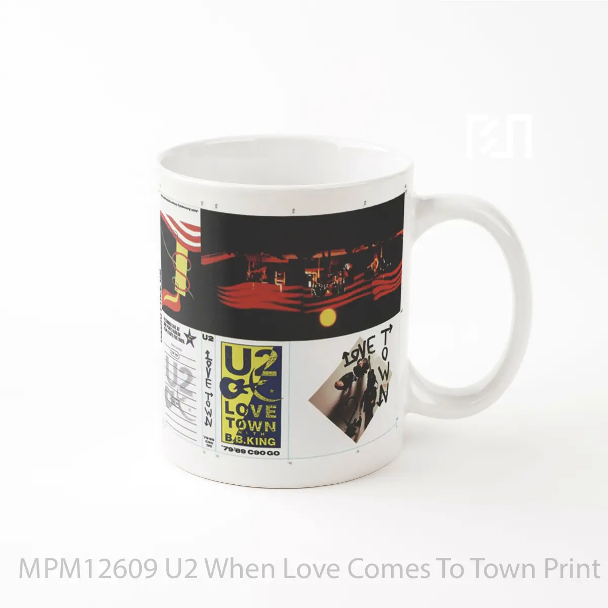 Mug U2 When Love Comes To Town Print MPM12609
