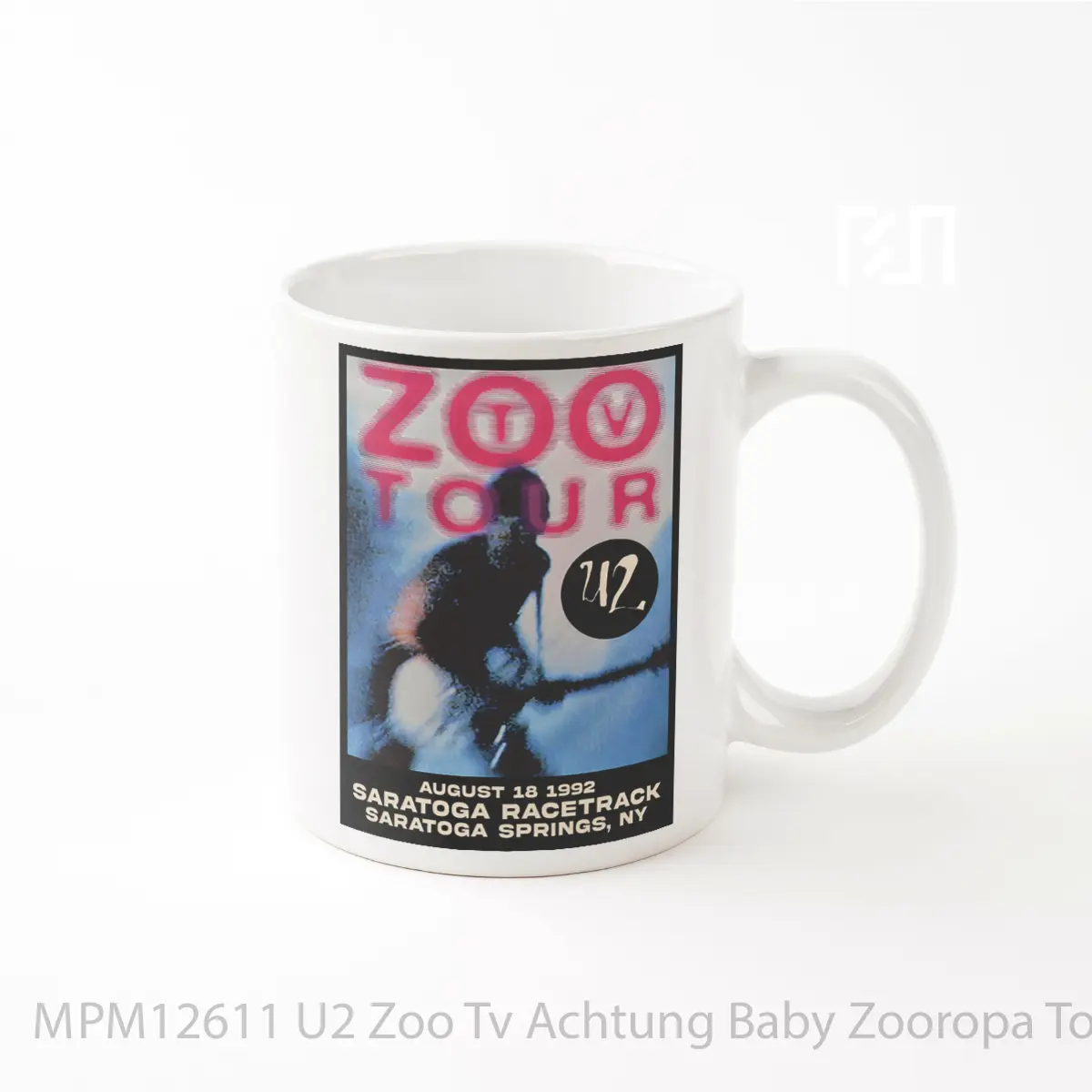 Mug U2 Zoo Tv Achtung Baby Zooropa Tour 1992 Santiago MPM12611