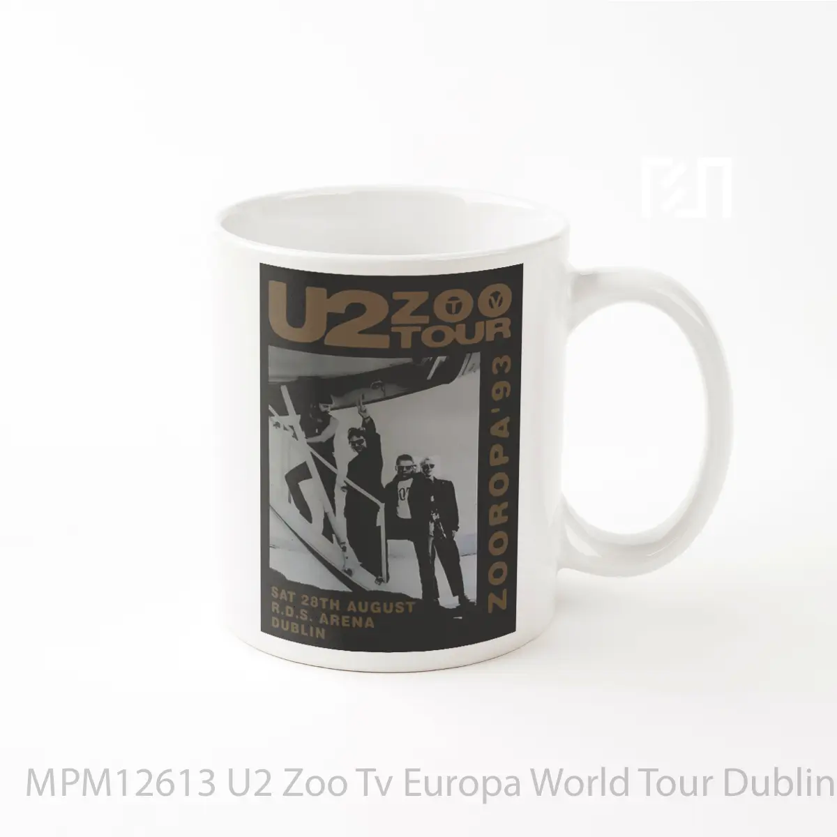 Mug U2 Zoo Tv Europa World Tour Dublin Rds Arena 1993 MPM12613