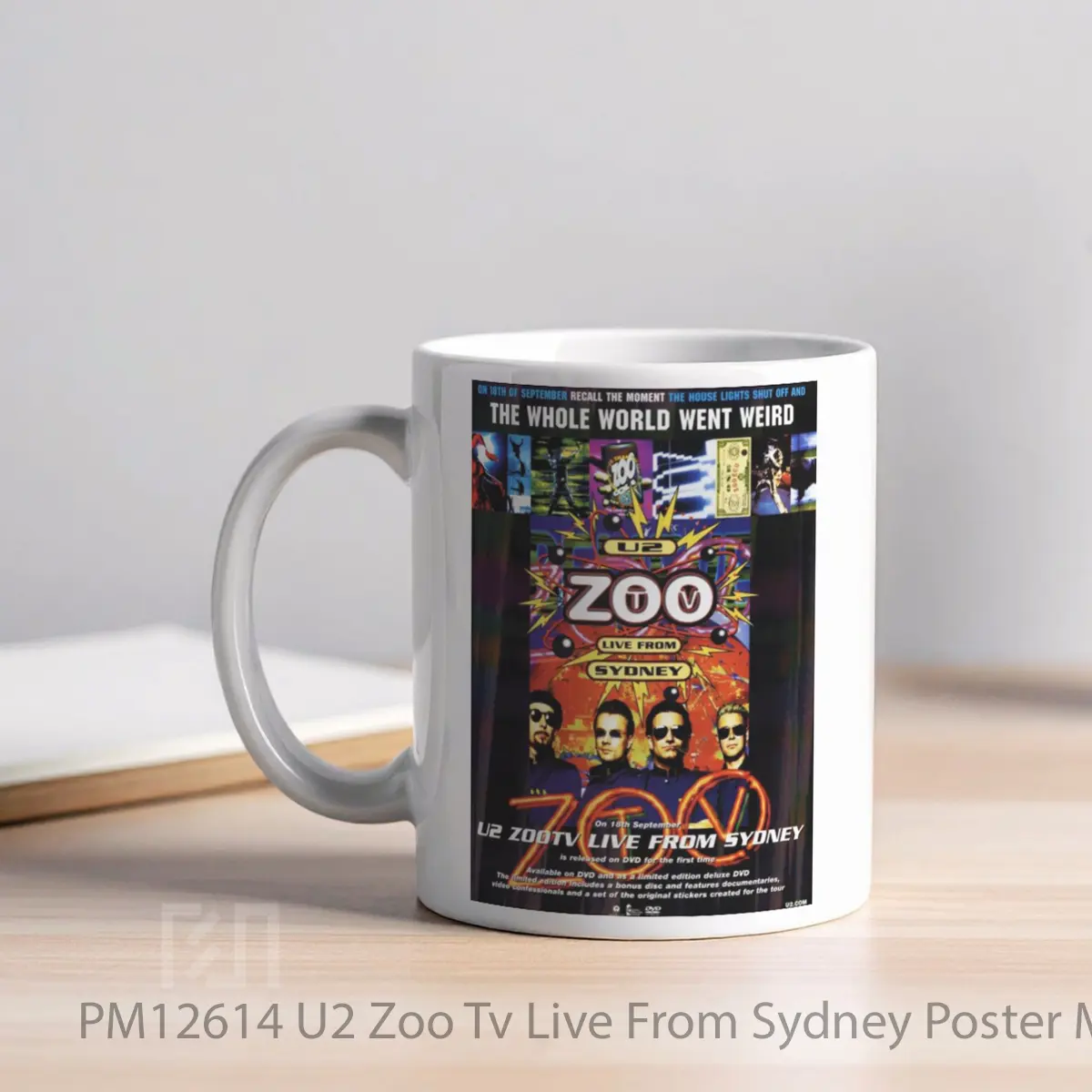 Mug U2 Zoo Tv Live From Sydney MPM12614 - All-side / Desain