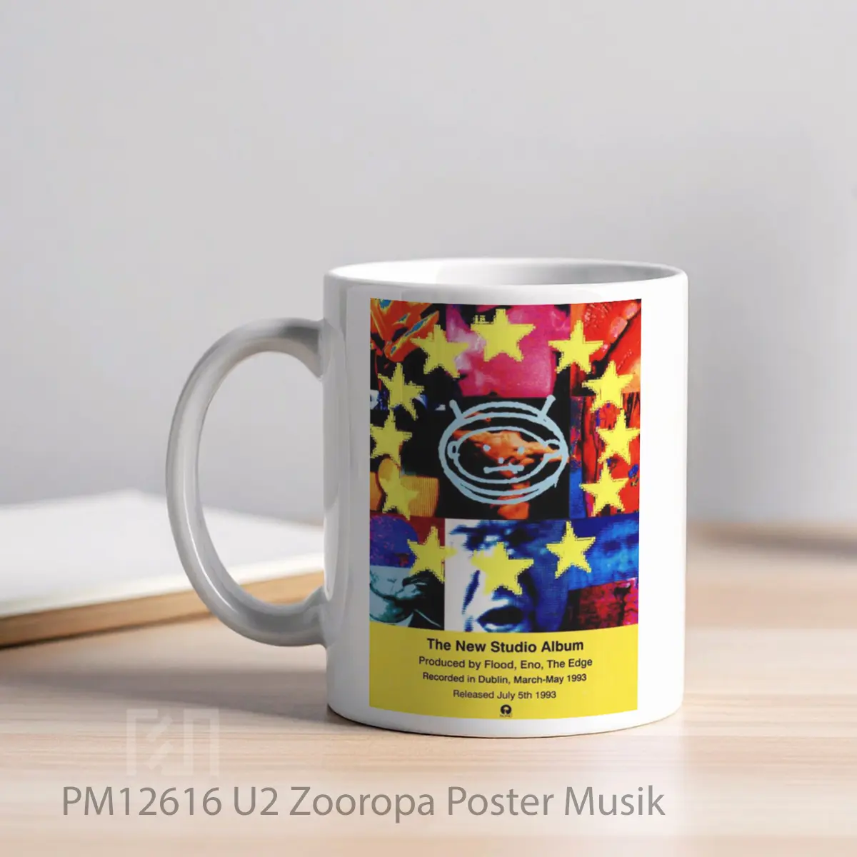 Mug U2 Zooropa MPM12616 - All-side / Desain