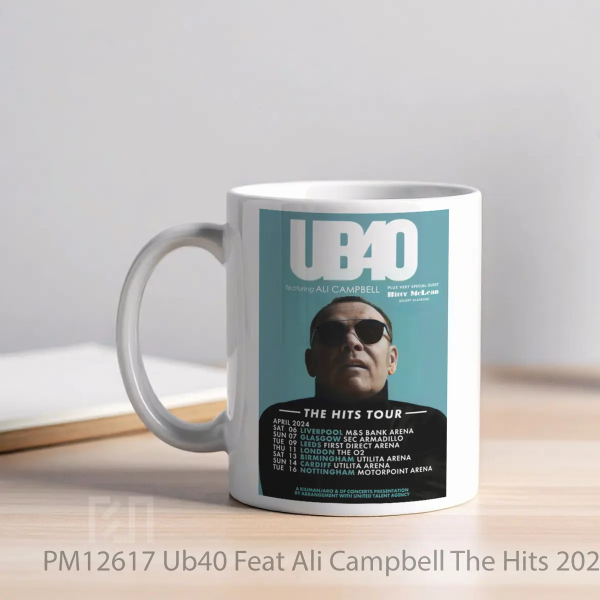 Mug Ub40 Feat Ali Campbell The Hits 2024 Uk Tour MPM12617 - All-side / Desain