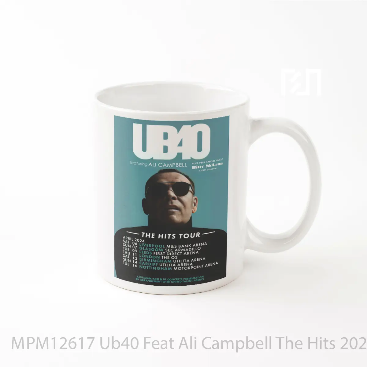 Mug Ub40 Feat Ali Campbell The Hits 2024 Uk Tour MPM12617
