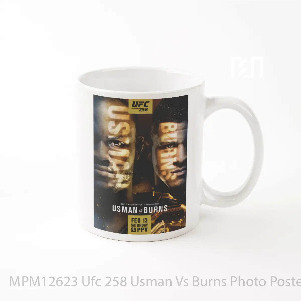 Mug Ufc 258 Usman Vs Burns Photo MPM12623
