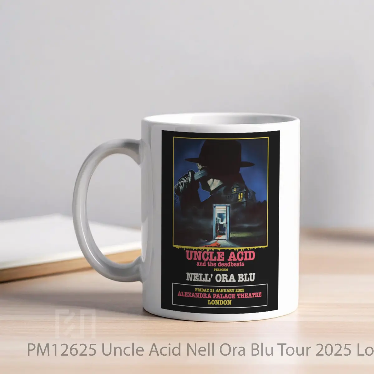 Mug Uncle Acid Nell Ora Blu Tour 2025 London MPM12625 - All-side / Desain