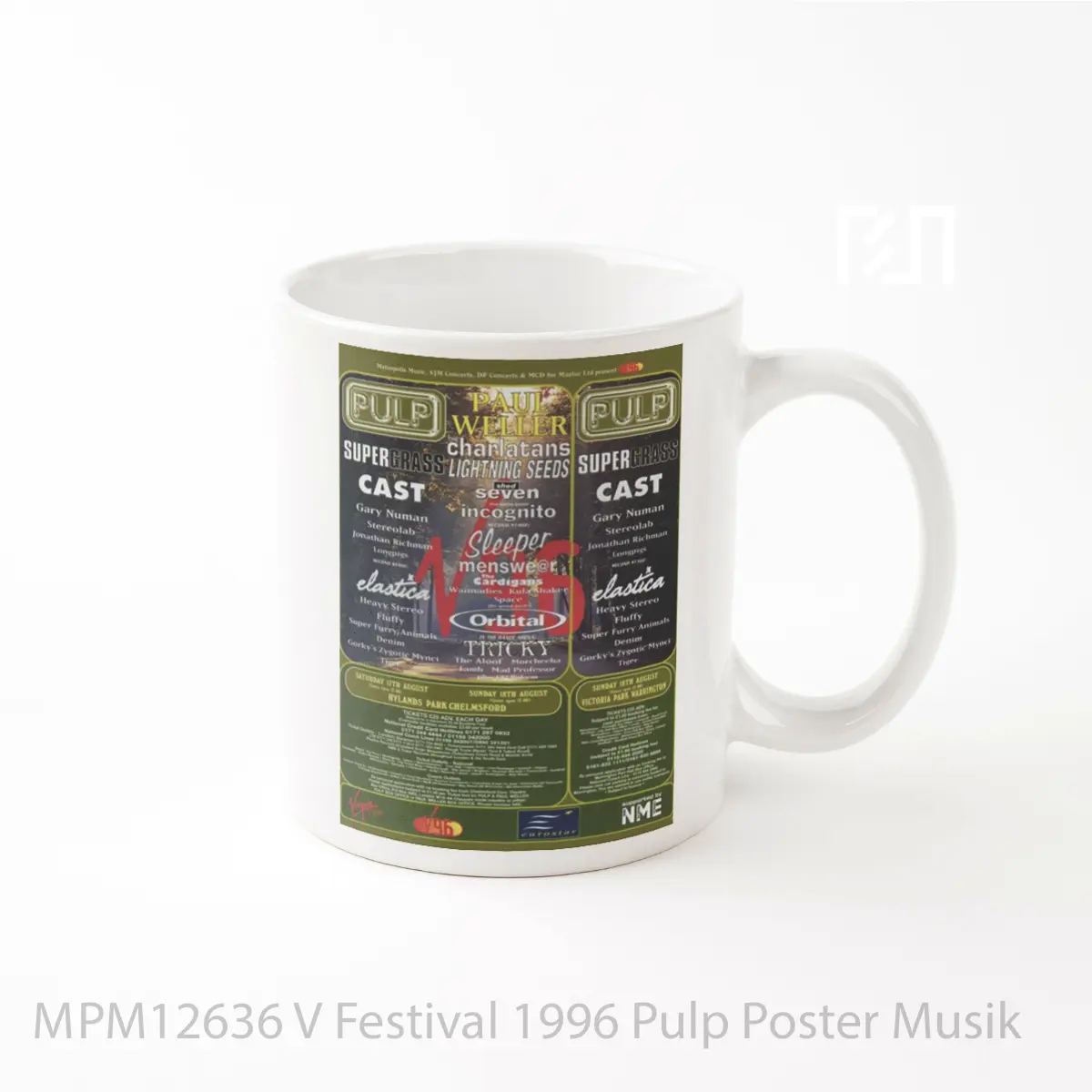 Mug V Festival 1996 Pulp MPM12636