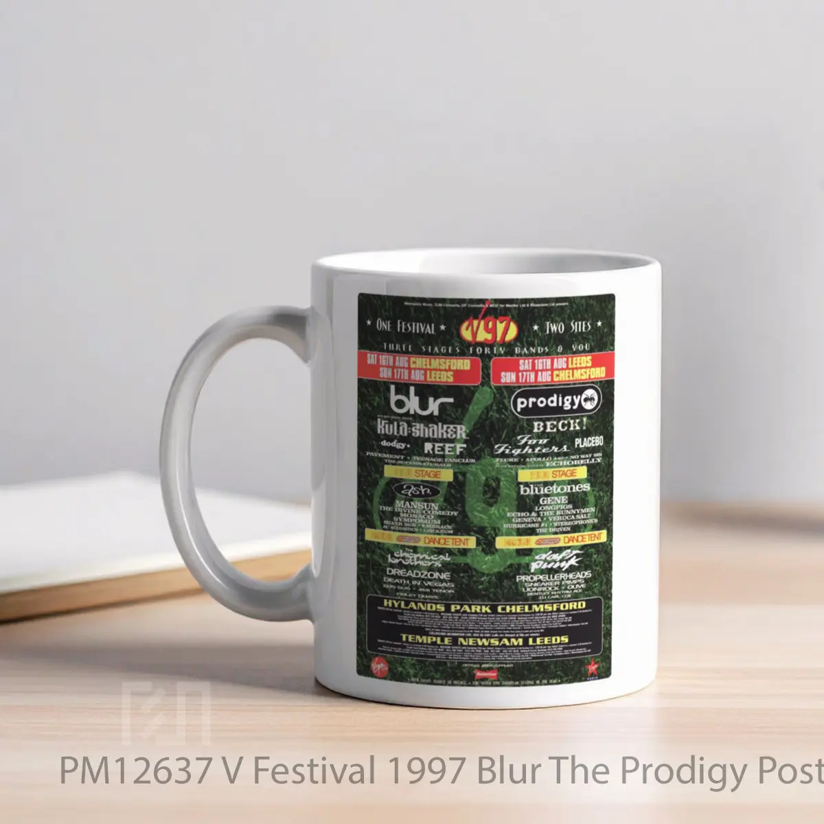 Mug V Festival 1997 Blur The Prodigy MPM12637 - All-side / Desain