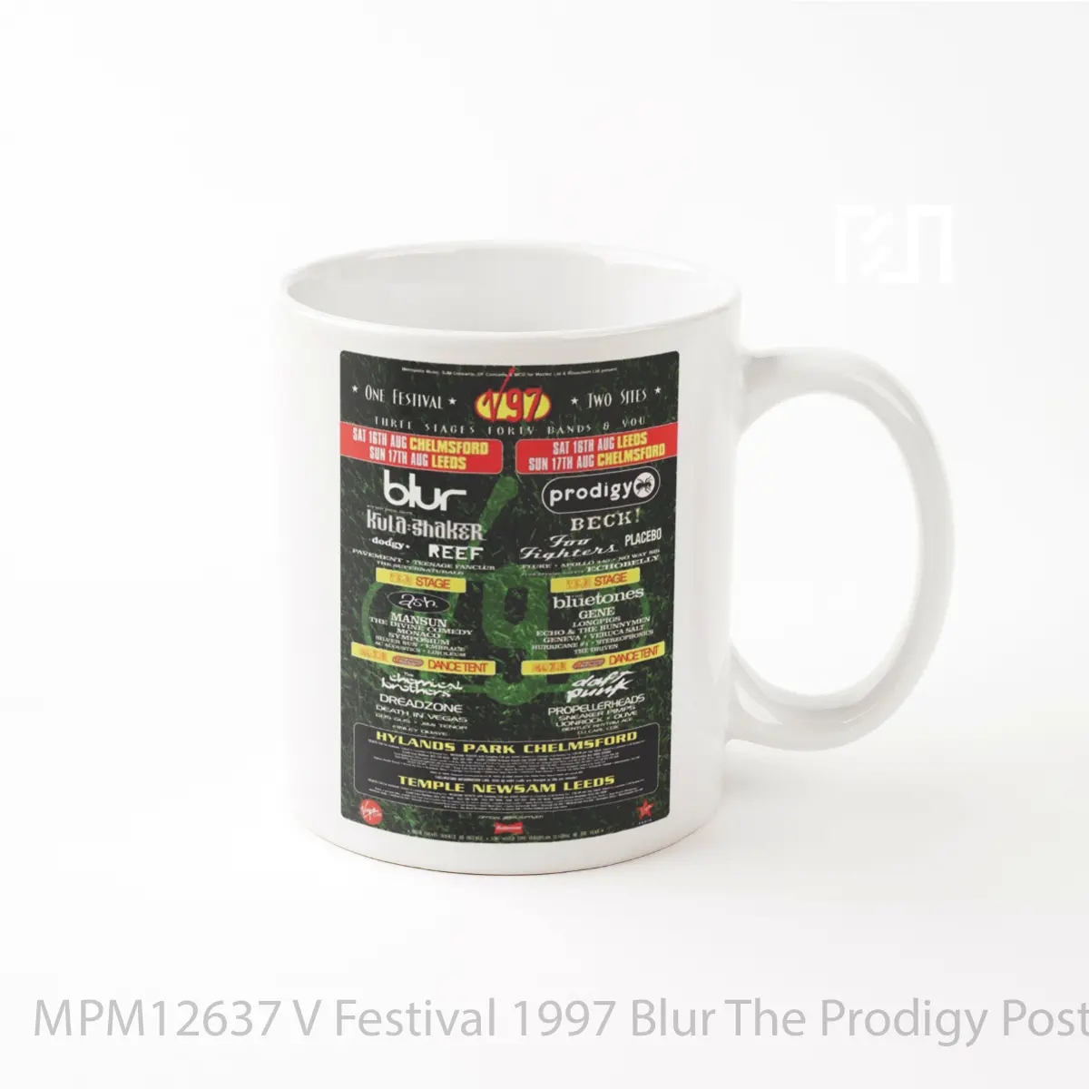 Mug V Festival 1997 Blur The Prodigy MPM12637