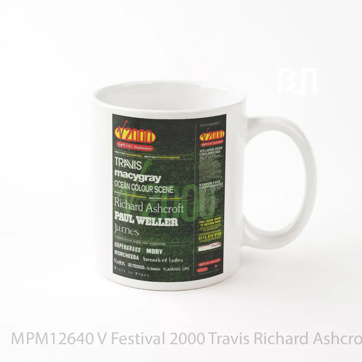 Mug V Festival 2000 Travis Richard Ashcroft MPM12640