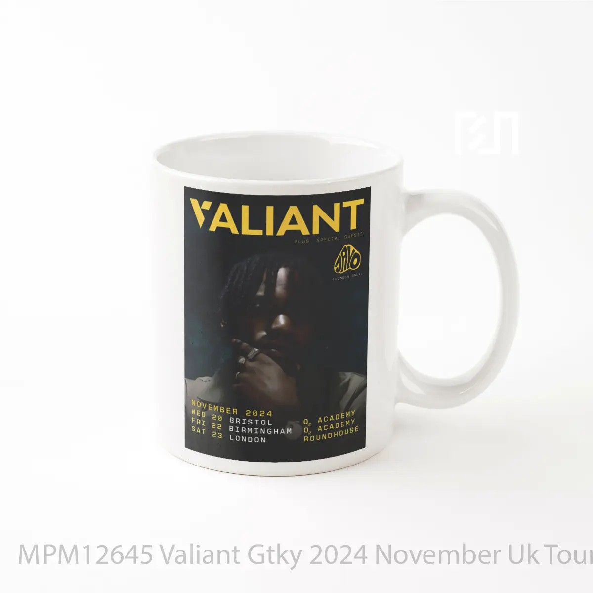 Mug Valiant Gtky 2024 November Uk Tour MPM12645