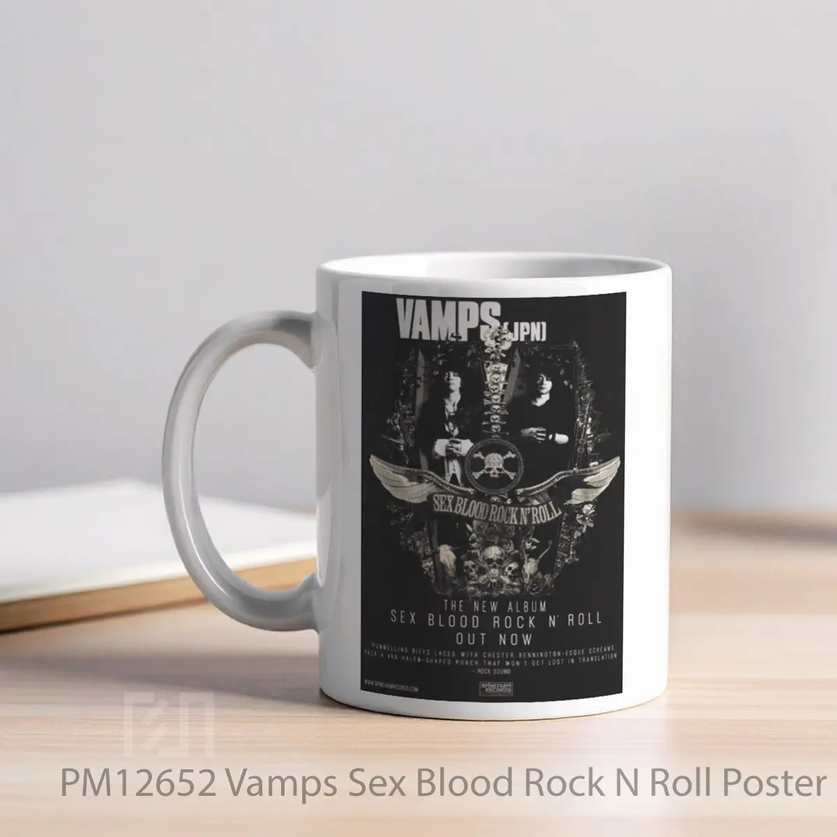 Mug Vamps Sex Blood Rock N Roll MPM12652 - All-side / Desain