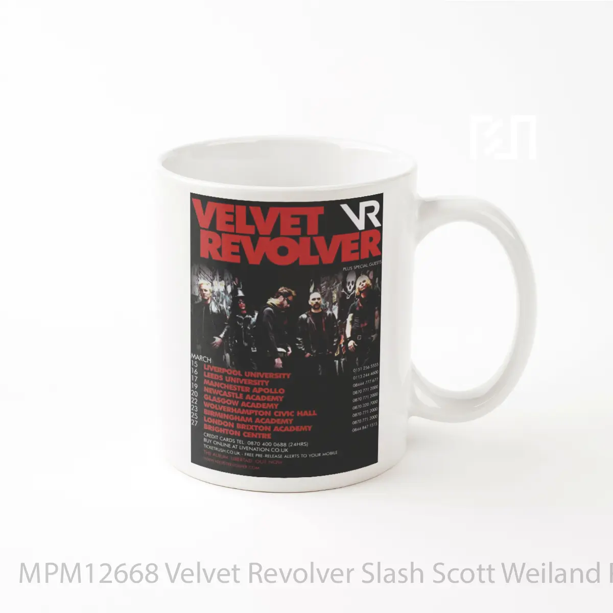Mug Velvet Revolver Slash Scott Weiland MPM12668