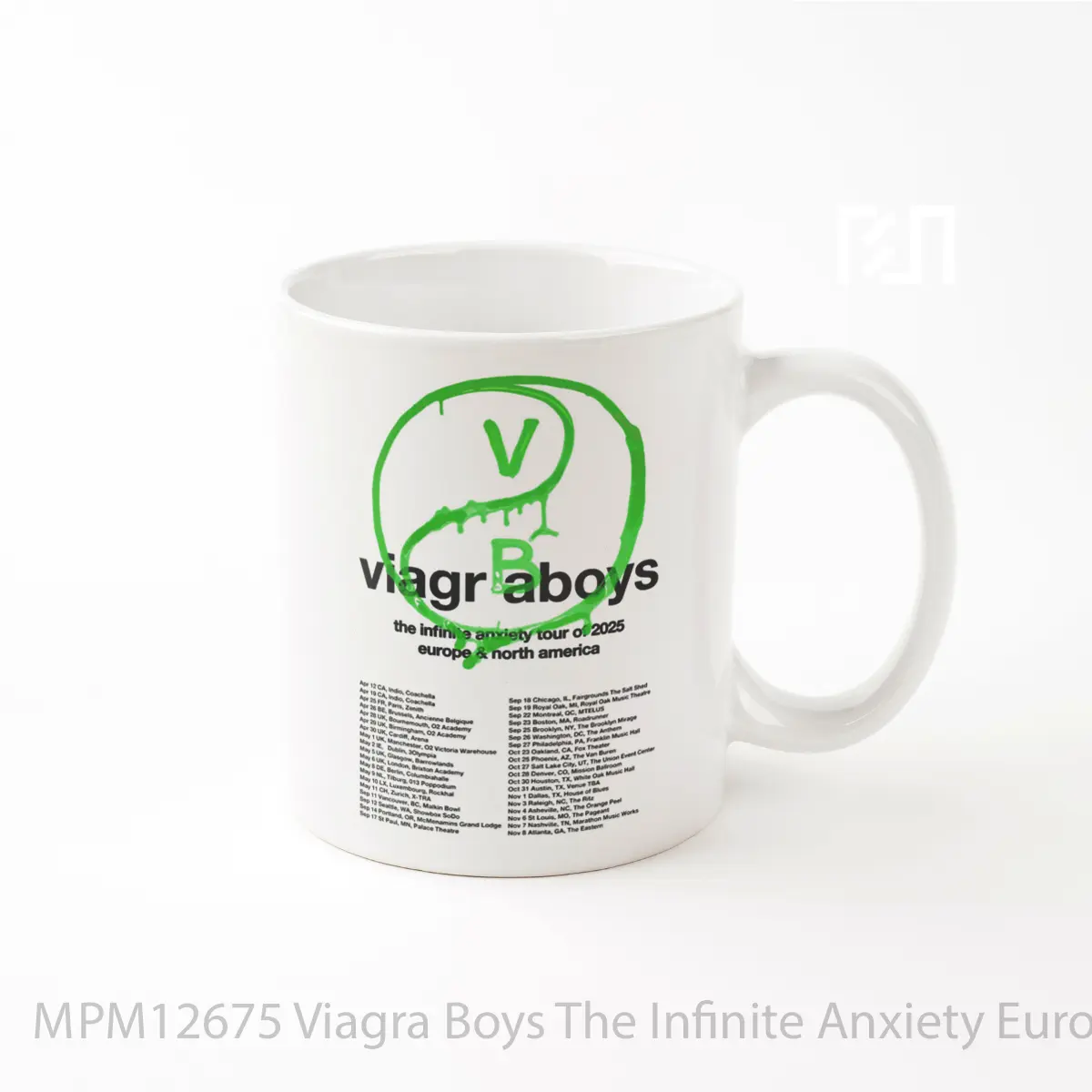 Mug Viagra Boys The Infinite Anxiety Europe North America Tour 2025 MPM12675