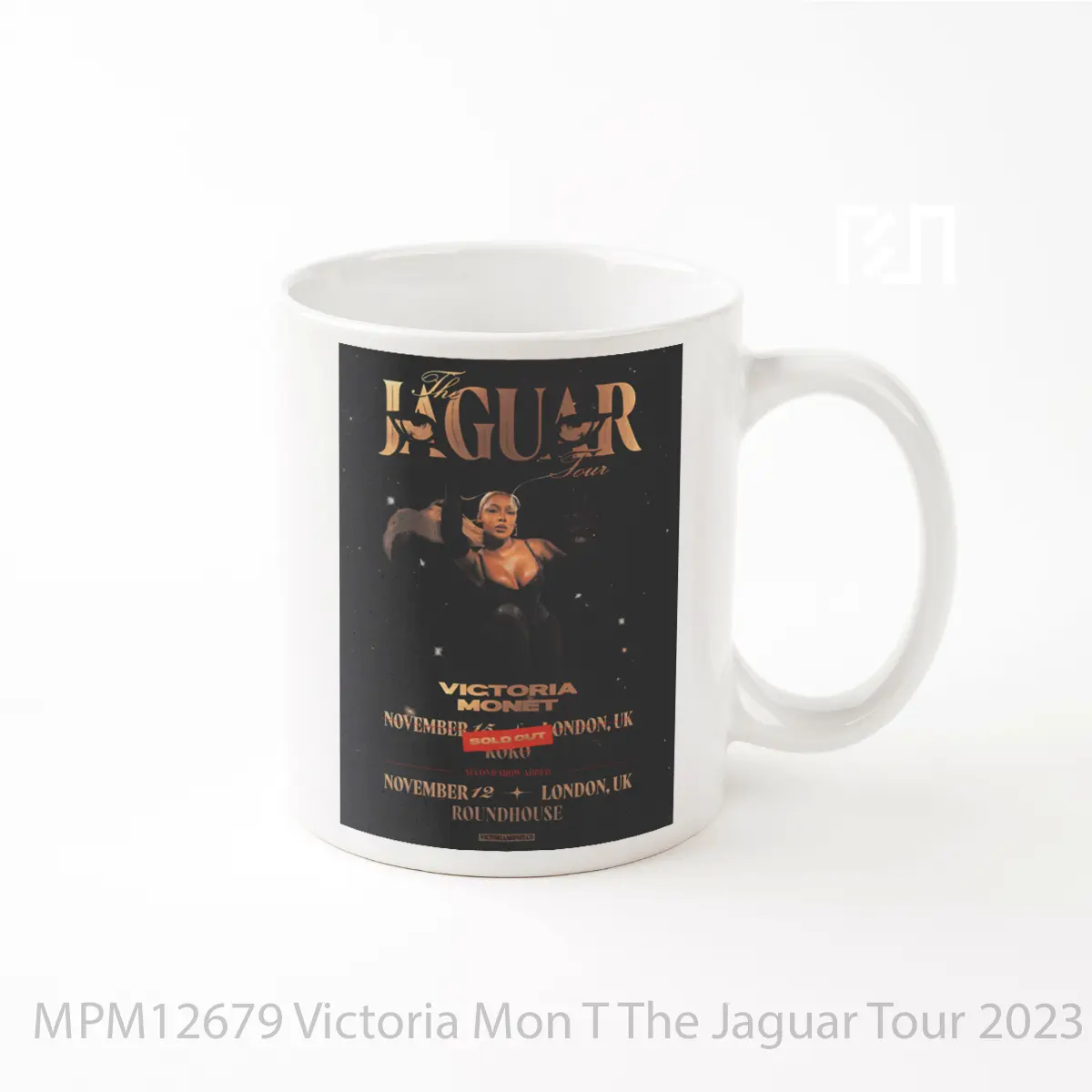 Mug Victoria Mon T The Jaguar Tour 2023 London Koko MPM12679