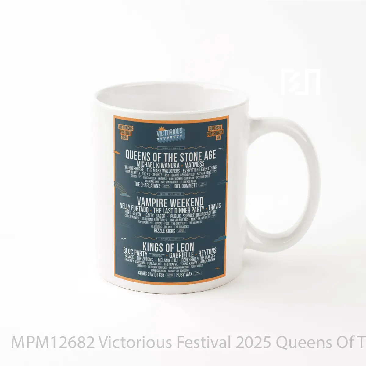 Mug Victorious Festival 2025 Queens Of The Stone Age Line Up MPM12682
