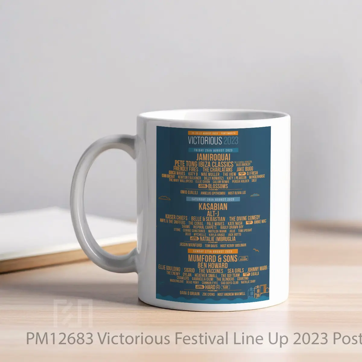 Mug Victorious Festival Line Up 2023 MPM12683 - All-side / Desain