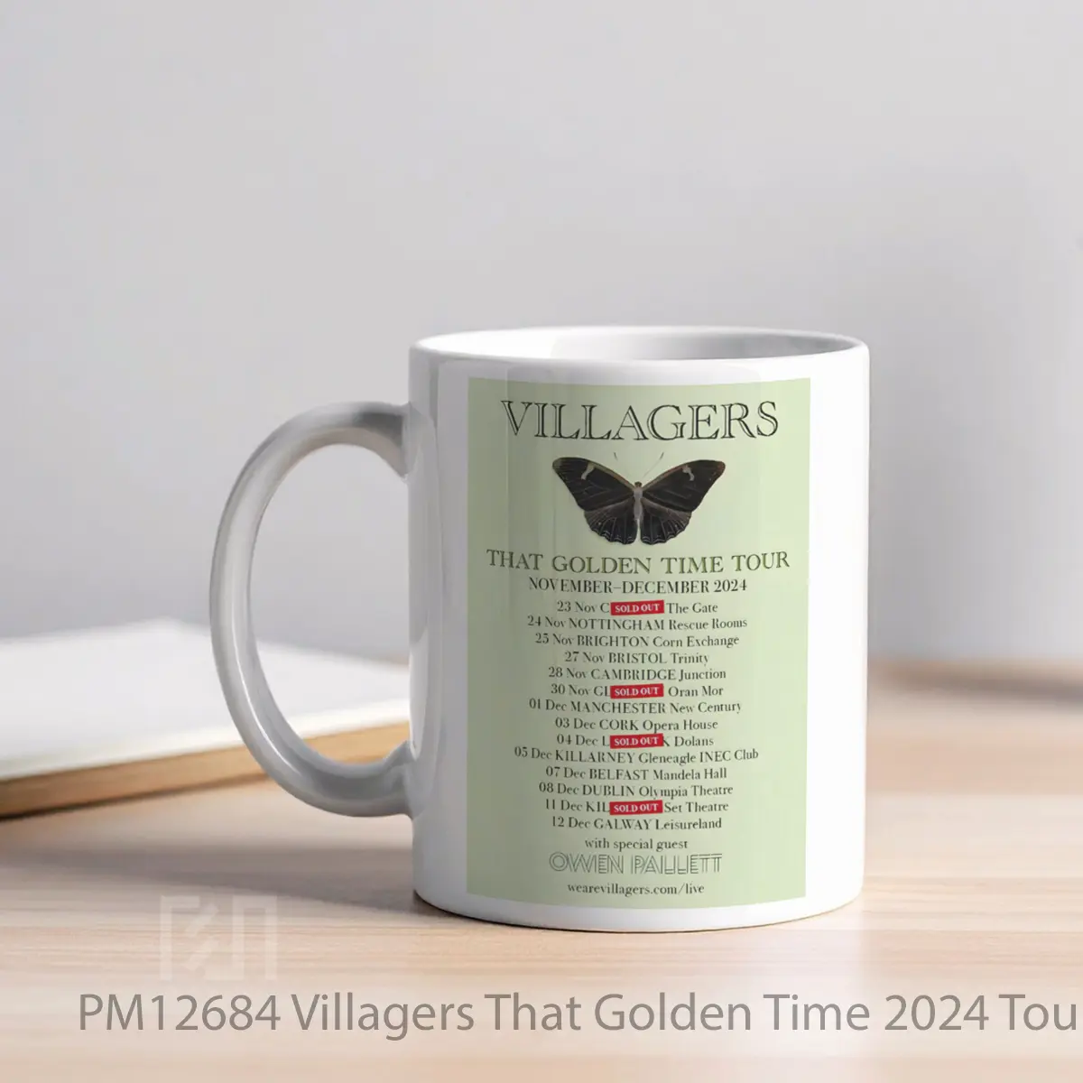Mug Villagers That Golden Time 2024 Tour MPM12684 - All-side / Desain