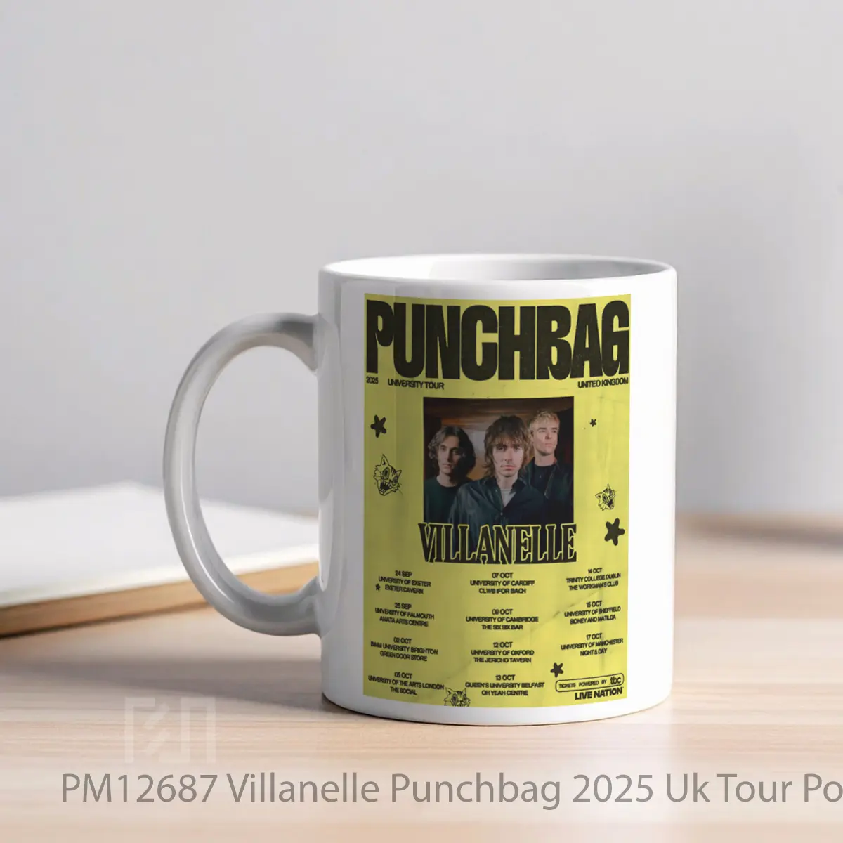 Mug Villanelle Punchbag 2025 Uk Tour MPM12687 - All-side / Desain