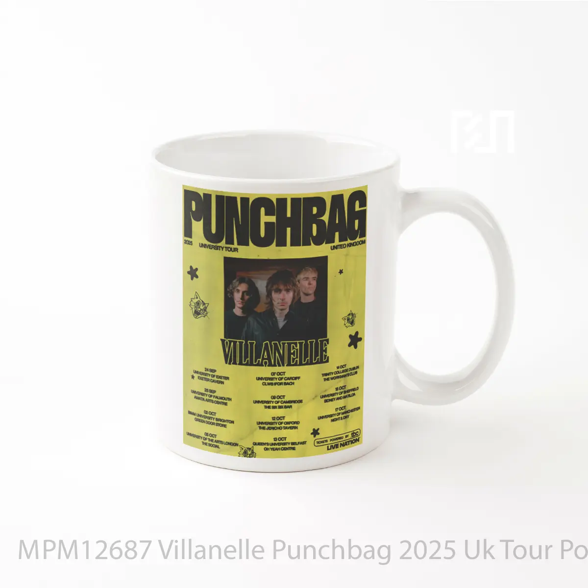 Mug Villanelle Punchbag 2025 Uk Tour MPM12687