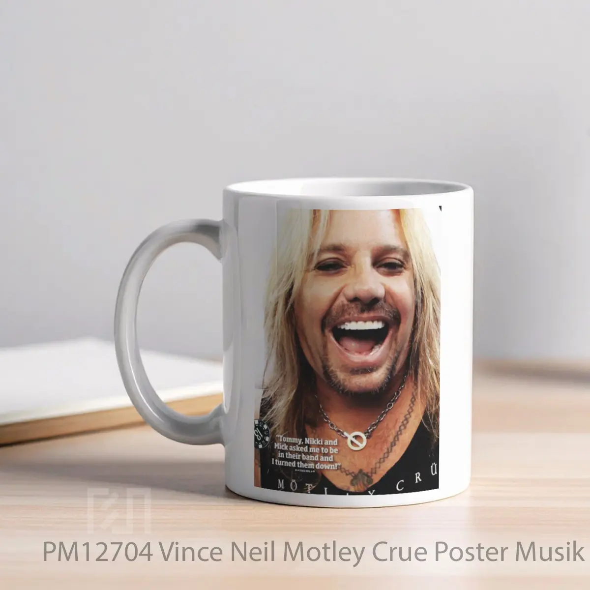 Mug Vince Neil Motley Crue MPM12704 - All-side / Desain