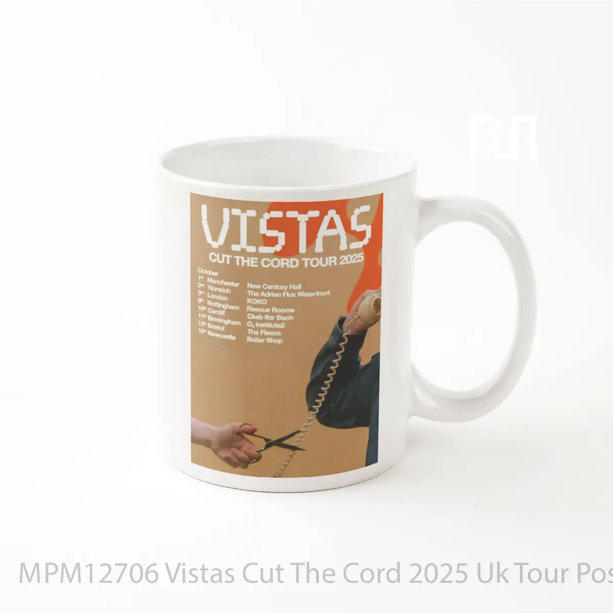 Mug Vistas Cut The Cord 2025 Uk Tour MPM12706