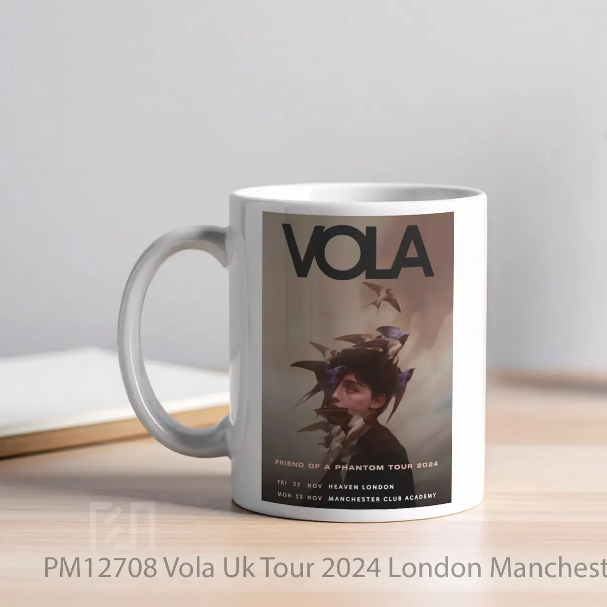 Mug Vola Uk Tour 2024 London Manchester MPM12708 - All-side / Desain