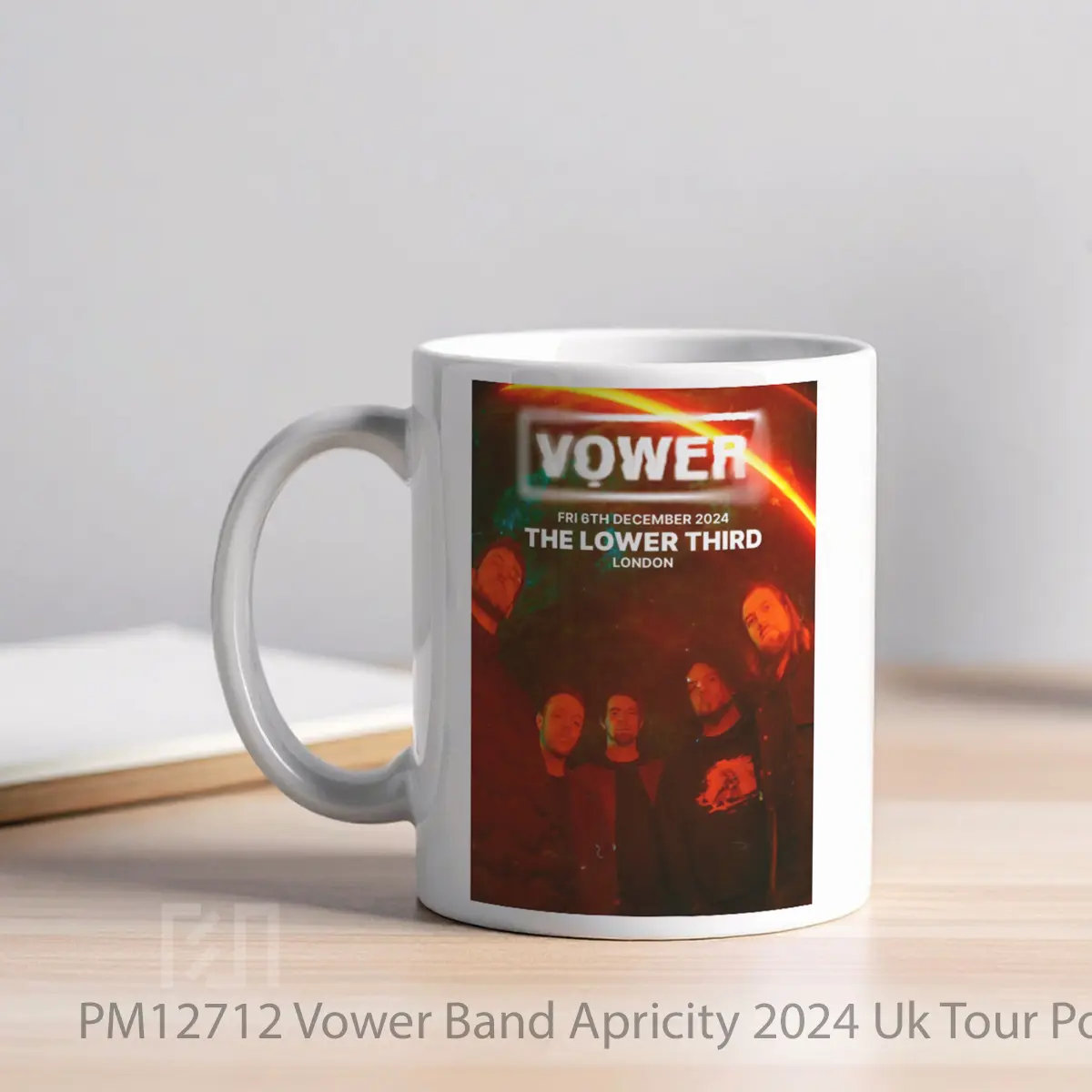 Mug Vower Band Apricity 2024 Uk Tour MPM12712 - All-side / Desain