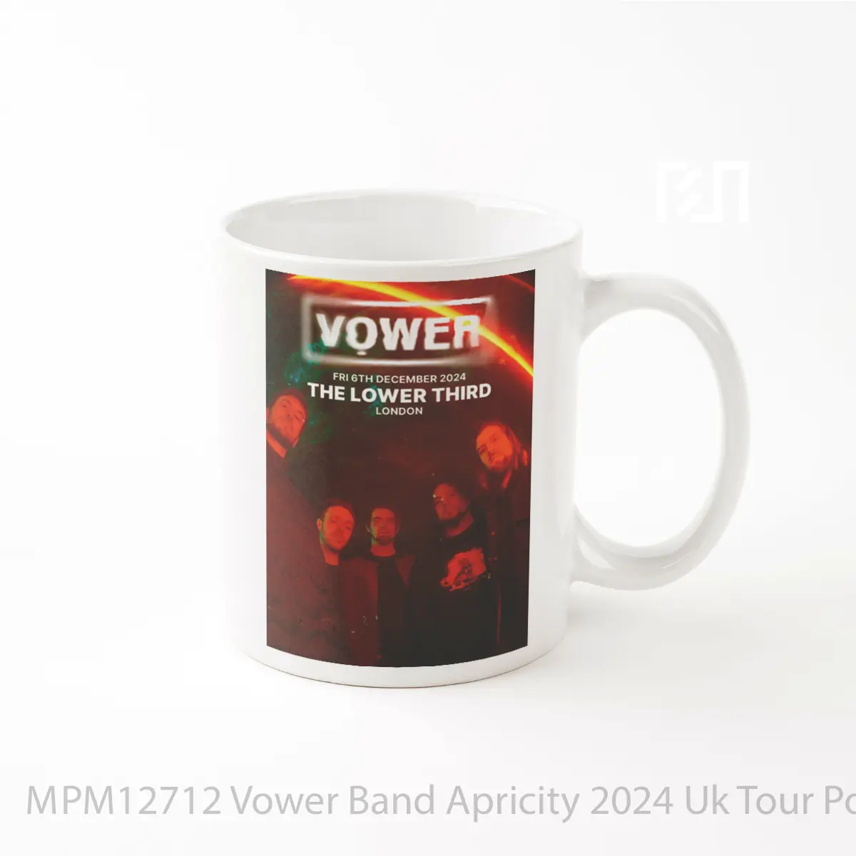 Mug Vower Band Apricity 2024 Uk Tour MPM12712