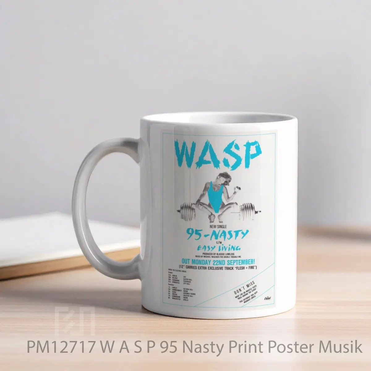 Mug W A S P 95 Nasty Print MPM12717 - All-side / Desain