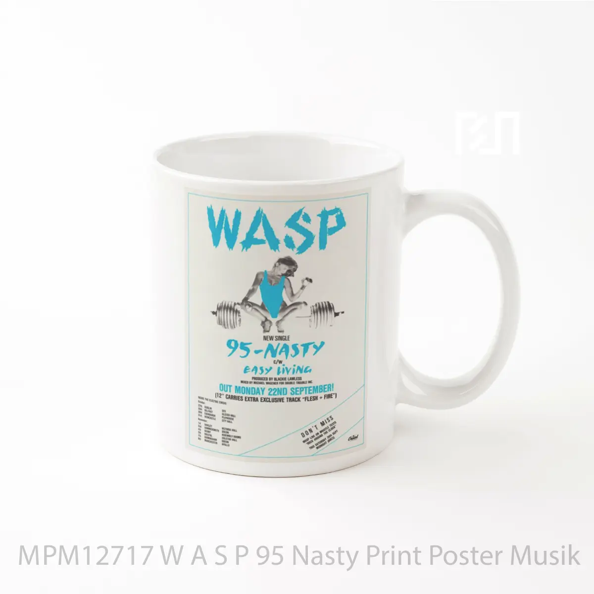 Mug W A S P 95 Nasty Print MPM12717