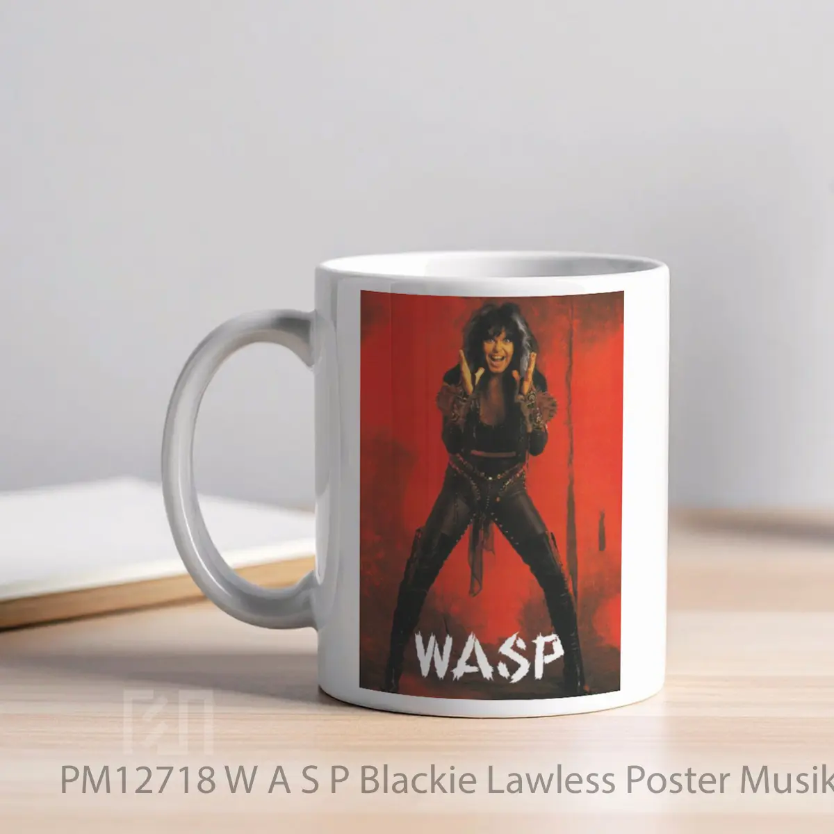 Mug W A S P Blackie Lawless MPM12718 - All-side / Desain