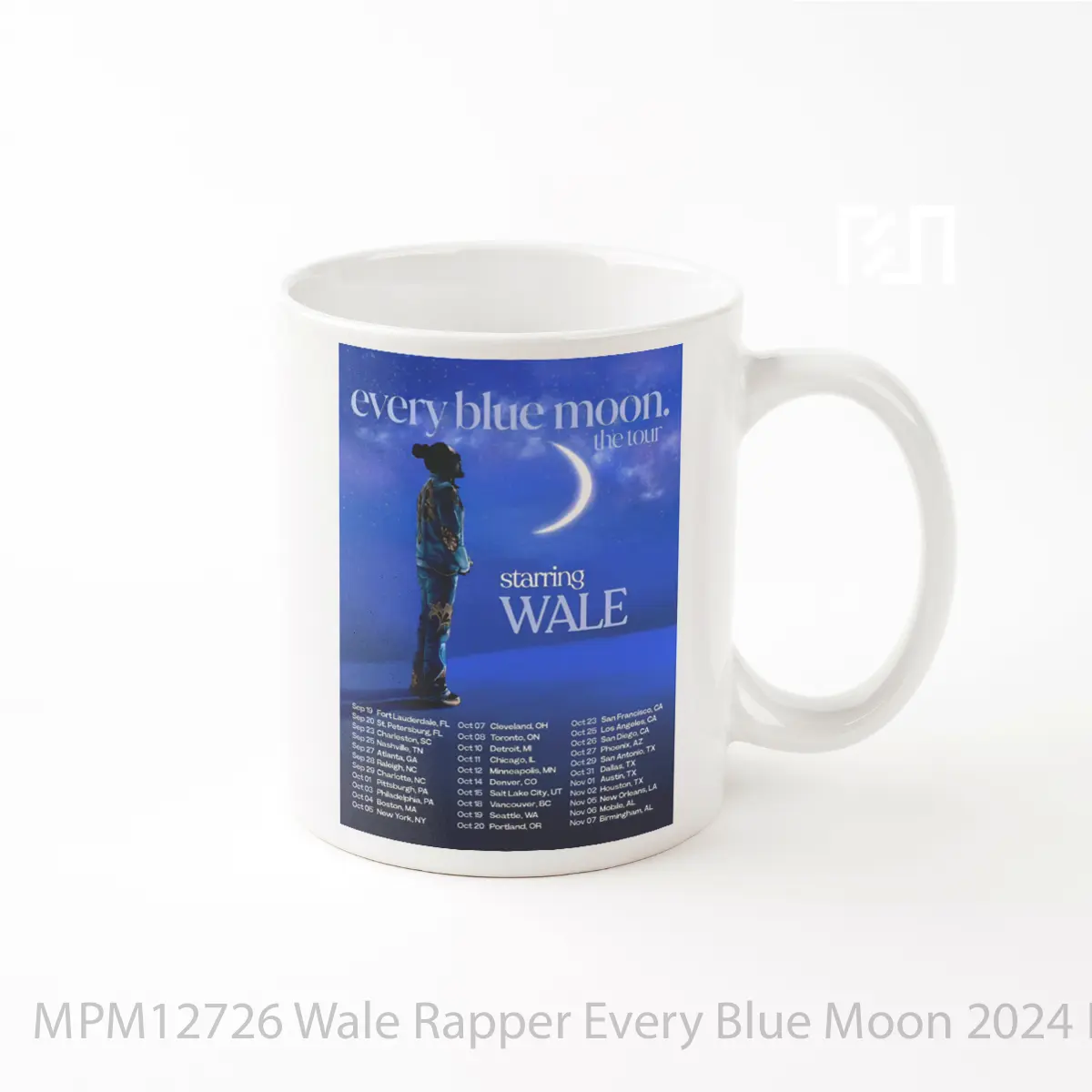 Mug Wale Rapper Every Blue Moon 2024 North American MPM12726