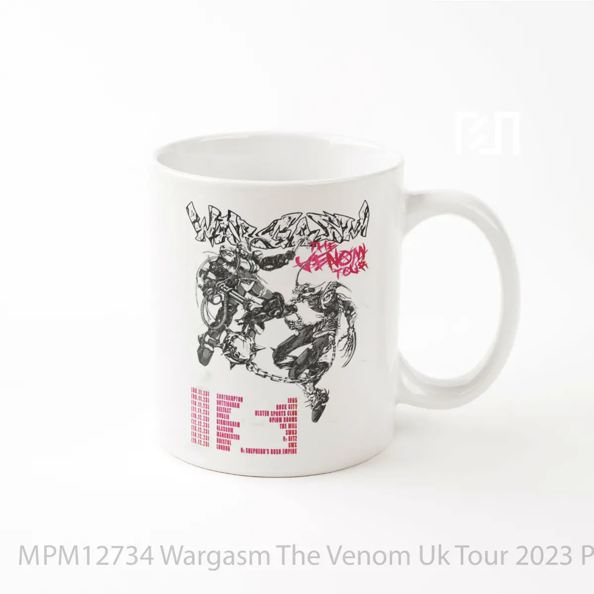 Mug Wargasm The Venom Uk Tour 2023 MPM12734