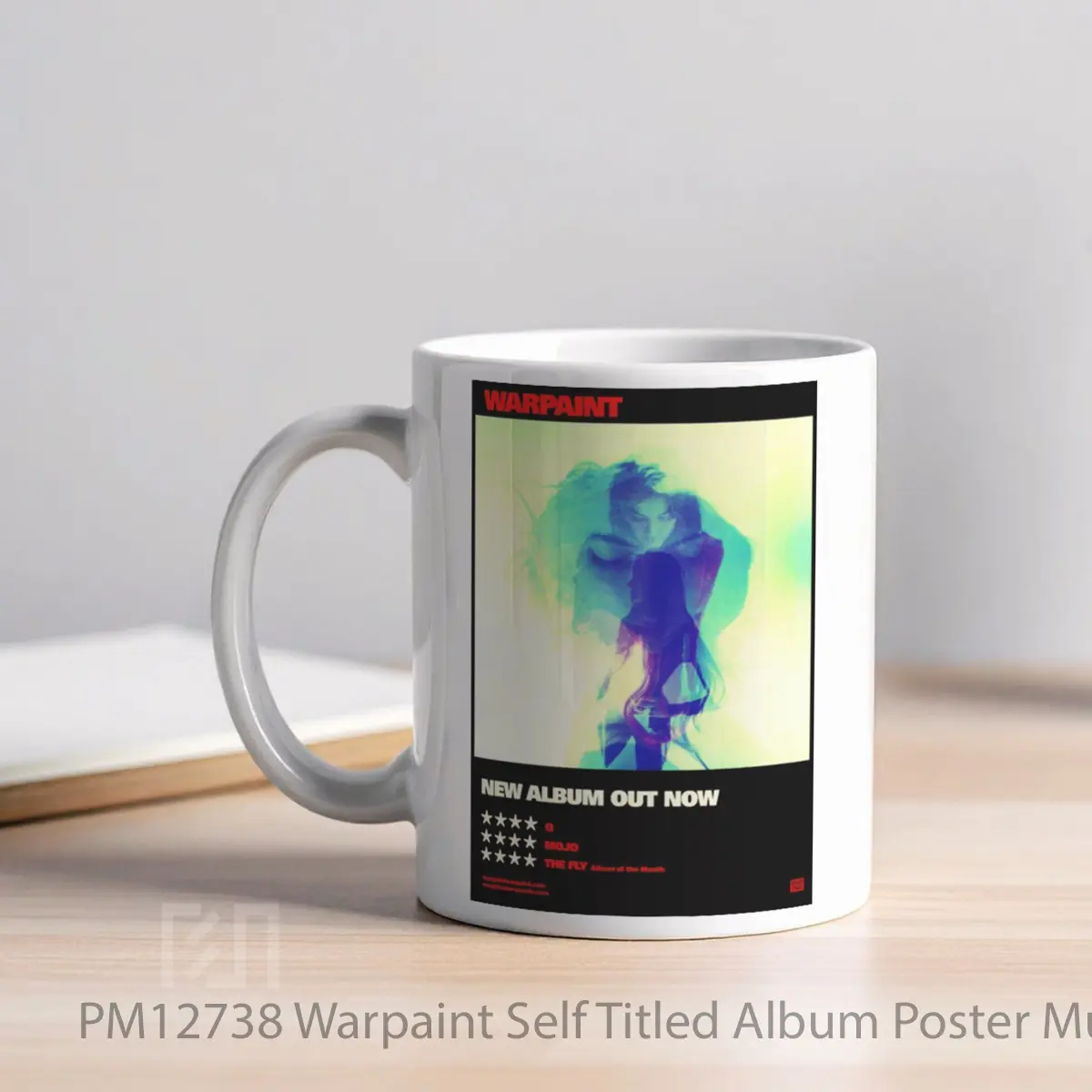 Mug Warpaint Self Titled Album MPM12738 - All-side / Desain