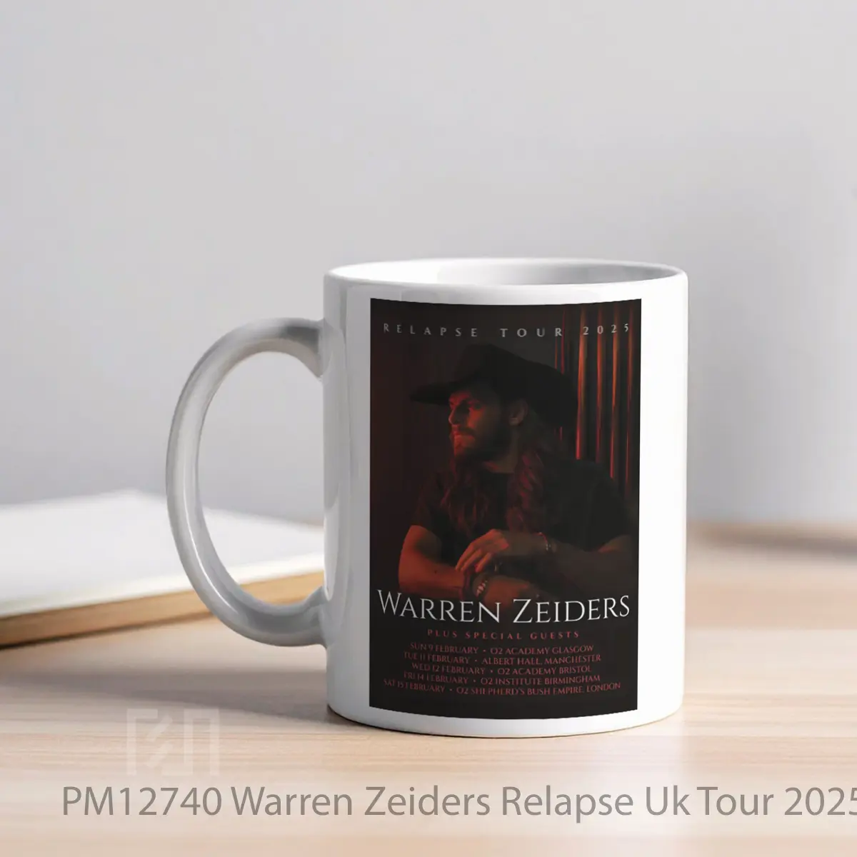 Mug Warren Zeiders Relapse Uk Tour 2025 MPM12740 - All-side / Desain