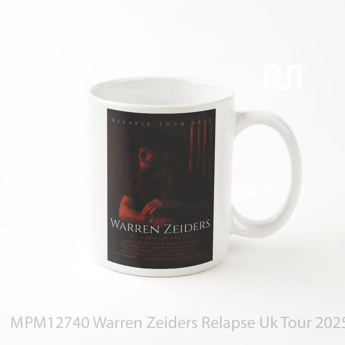 Mug Warren Zeiders Relapse Uk Tour 2025 MPM12740