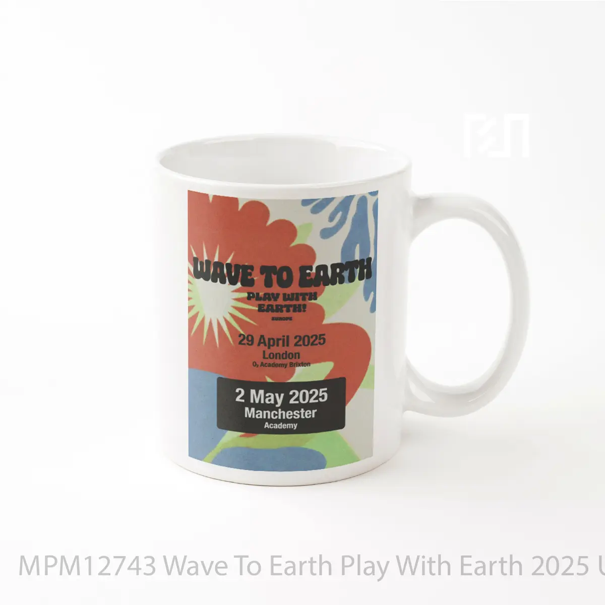 Mug Wave To Earth Play With Earth 2025 Uk Tour 1 MPM12743