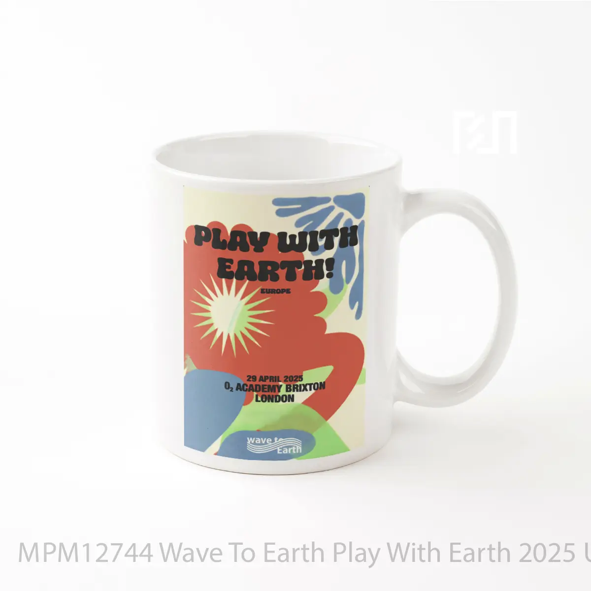 Mug Wave To Earth Play With Earth 2025 Uk Tour MPM12744