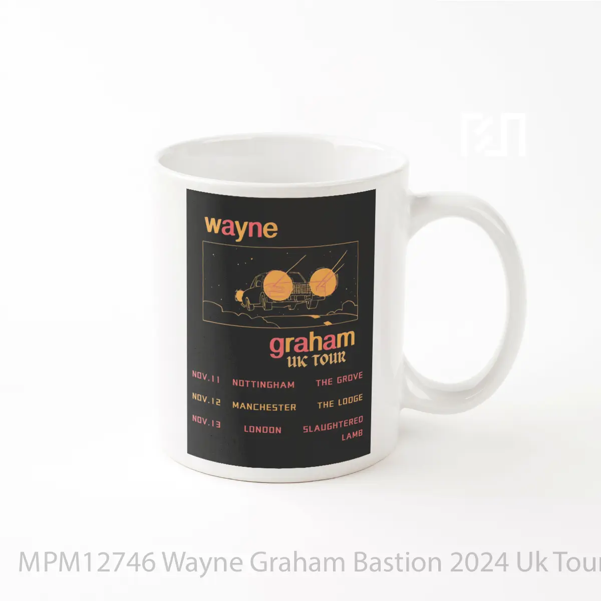 Mug Wayne Graham Bastion 2024 Uk Tour MPM12746