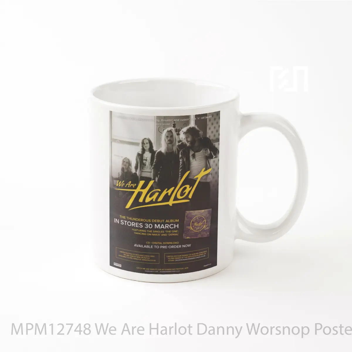 Mug We Are Harlot Danny Worsnop MPM12748